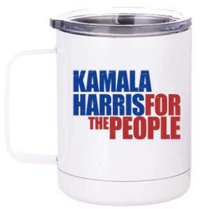 Kamala Harris For The People Political 12 oz Stainless Steel Tumbler Cup