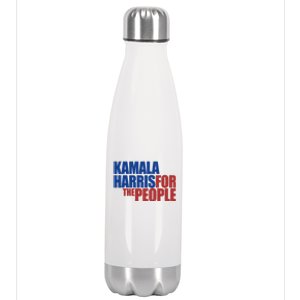 Kamala Harris For The People Political Stainless Steel Insulated Water Bottle