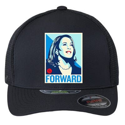 Kamala Harris Forward Flexfit Unipanel Trucker Cap