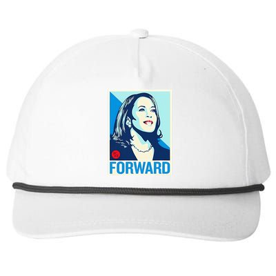 Kamala Harris Forward Snapback Five-Panel Rope Hat