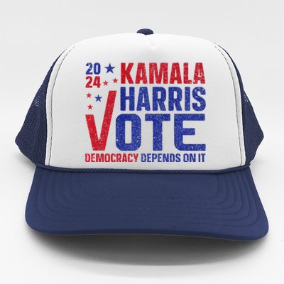 Kamala Harris For President A New Vision For America Trucker Hat