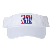 Kamala Harris For President A New Vision For America Valucap Bio-Washed Visor