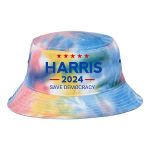 Kamala Harris For President Save Democray 2024 Gift Tie Dye Newport Bucket Hat