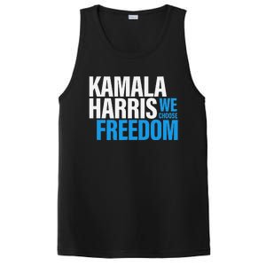 Kamala Harris For President 2024 Election Campaign Freedom PosiCharge Competitor Tank