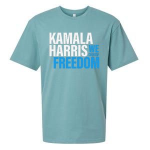 Kamala Harris For President 2024 Election Campaign Freedom Sueded Cloud Jersey T-Shirt