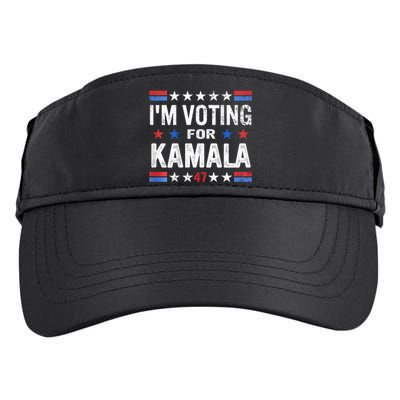 Kamala Harris For President 2024 Support Adult Drive Performance Visor