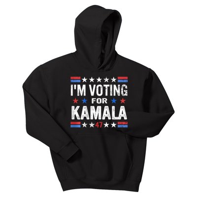 Kamala Harris For President 2024 Support Kids Hoodie