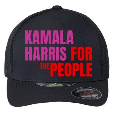 Kamala Harris For The People Kamala 2024 Flexfit Unipanel Trucker Cap