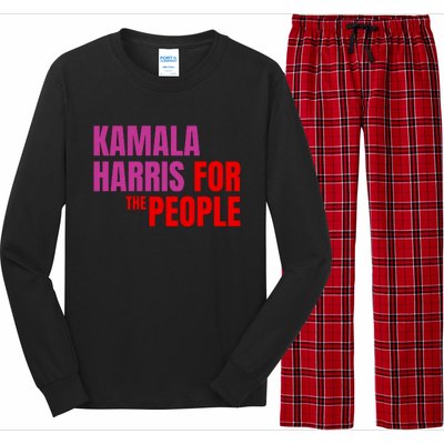 Kamala Harris For The People Kamala 2024 Long Sleeve Pajama Set