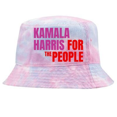 Kamala Harris For The People Kamala 2024 Tie-Dyed Bucket Hat