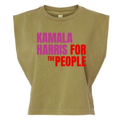 Kamala Harris For The People Kamala 2024 Garment-Dyed Women's Muscle Tee