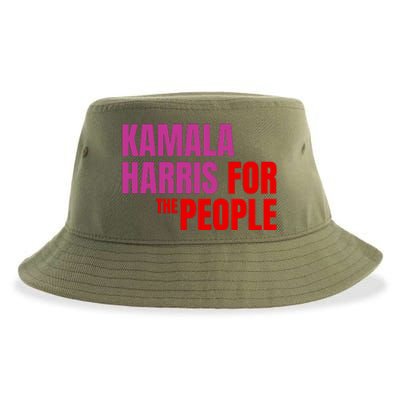 Kamala Harris For The People Kamala 2024 Sustainable Bucket Hat