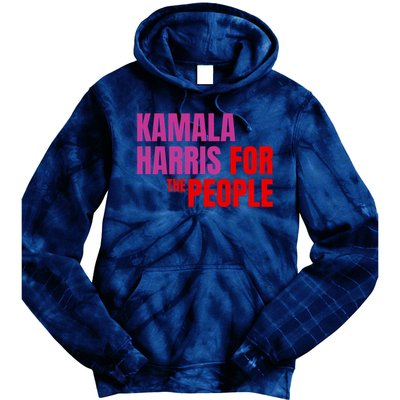 Kamala Harris For The People Kamala 2024 Tie Dye Hoodie