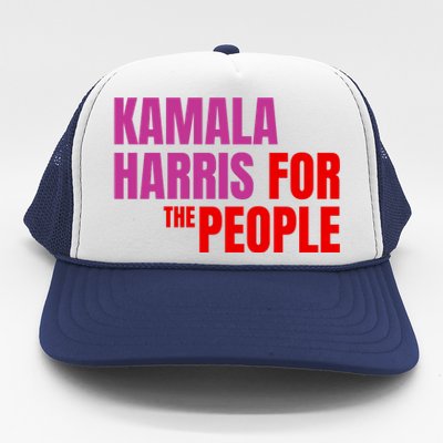 Kamala Harris For The People Kamala 2024 Trucker Hat