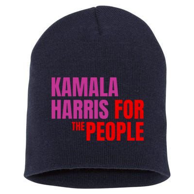 Kamala Harris For The People Kamala 2024 Short Acrylic Beanie