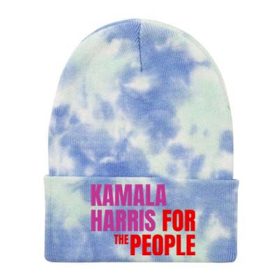 Kamala Harris For The People Kamala 2024 Tie Dye 12in Knit Beanie