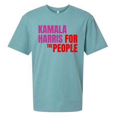 Kamala Harris For The People Kamala 2024 Sueded Cloud Jersey T-Shirt