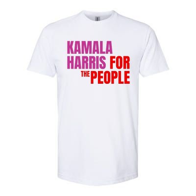 Kamala Harris For The People Kamala 2024 Softstyle CVC T-Shirt