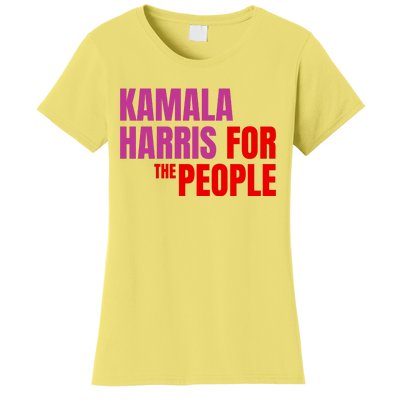 Kamala Harris For The People Kamala 2024 Women's T-Shirt