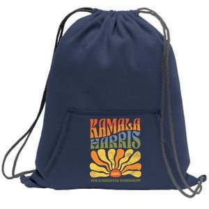 Kamala Harris For A Brighter Tomorrow 2024 Sweatshirt Cinch Pack Bag