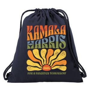 Kamala Harris For A Brighter Tomorrow 2024 Drawstring Bag