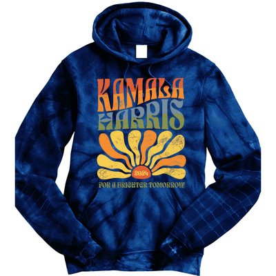 Kamala Harris For A Brighter Tomorrow 2024 Tie Dye Hoodie