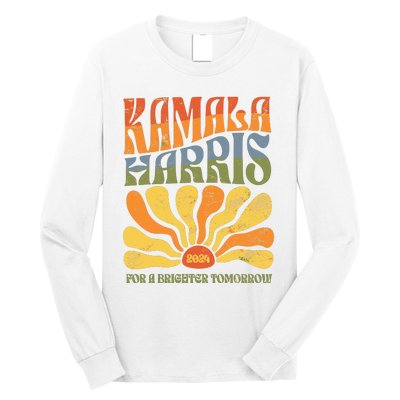 Kamala Harris For A Brighter Tomorrow 2024 Long Sleeve Shirt