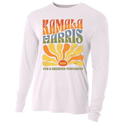 Kamala Harris For A Brighter Tomorrow 2024 Cooling Performance Long Sleeve Crew