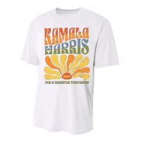 Kamala Harris For A Brighter Tomorrow 2024 Performance Sprint T-Shirt