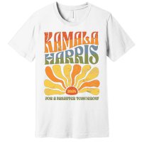 Kamala Harris For A Brighter Tomorrow 2024 Premium T-Shirt