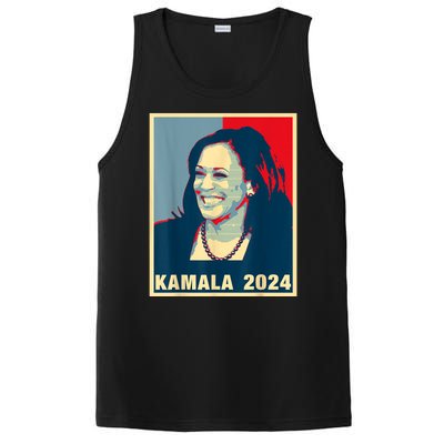 Kamala Harris For President 2024 Madam Vice President PosiCharge Competitor Tank