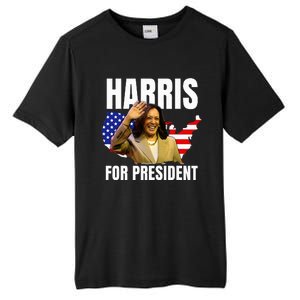 Kalama Harris For President 2024 Tall Fusion ChromaSoft Performance T-Shirt