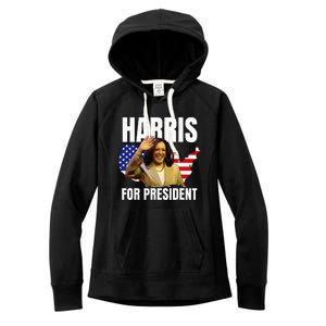 Kalama Harris For President 2024 Women's Fleece Hoodie