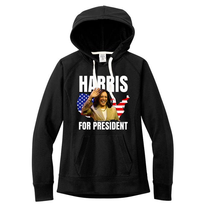 Kalama Harris For President 2024 Women's Fleece Hoodie