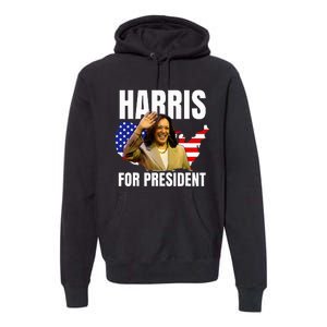 Kalama Harris For President 2024 Premium Hoodie