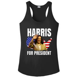 Kalama Harris For President 2024 Ladies PosiCharge Competitor Racerback Tank