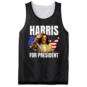 Kalama Harris For President 2024 Mesh Reversible Basketball Jersey Tank