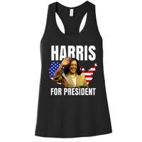 Kalama Harris For President 2024 Women's Racerback Tank