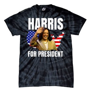 Kalama Harris For President 2024 Tie-Dye T-Shirt