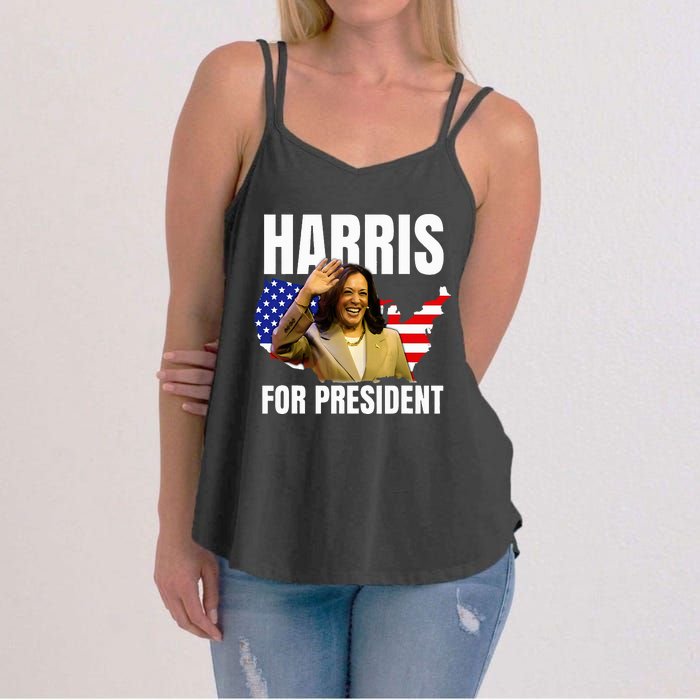 Kalama Harris For President 2024 Women's Strappy Tank