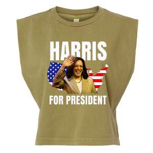 Kalama Harris For President 2024 Garment-Dyed Women's Muscle Tee