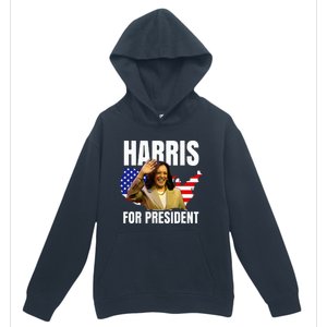 Kalama Harris For President 2024 Urban Pullover Hoodie