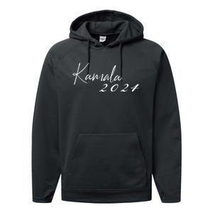 Kamala Harris For President 2024 Presidential Election Performance Fleece Hoodie