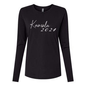 Kamala Harris For President 2024 Presidential Election Womens Cotton Relaxed Long Sleeve T-Shirt