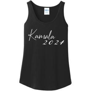 Kamala Harris For President 2024 Presidential Election Ladies Essential Tank