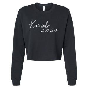 Kamala Harris For President 2024 Presidential Election Cropped Pullover Crew