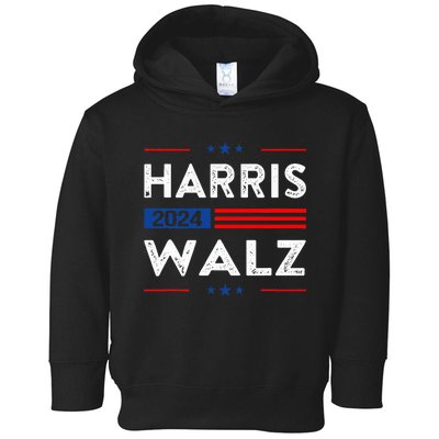 Kamala Harris Forward 2024 Kamala Harris Tim Waltz Forward Toddler Hoodie