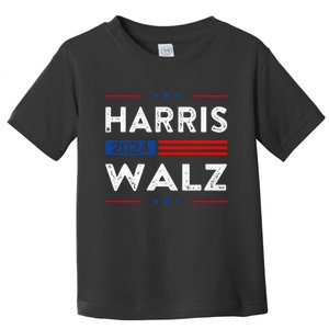 Kamala Harris Forward 2024 Kamala Harris Tim Waltz Forward Toddler T-Shirt