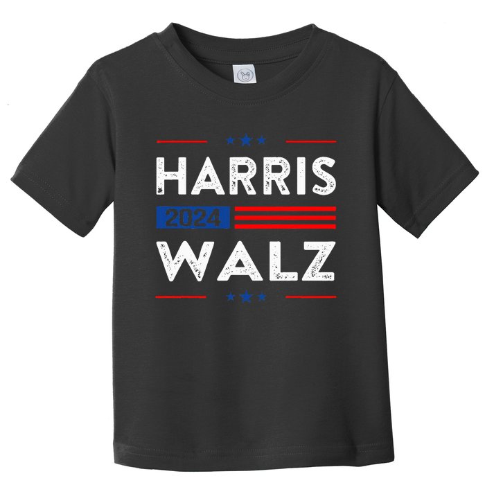 Kamala Harris Forward 2024 Kamala Harris Tim Waltz Forward Toddler T-Shirt