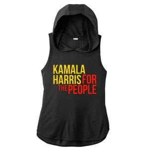 Kamala Harris For The People Kamala Ladies PosiCharge Tri-Blend Wicking Draft Hoodie Tank